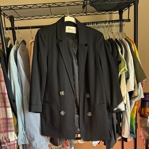 Black blazer